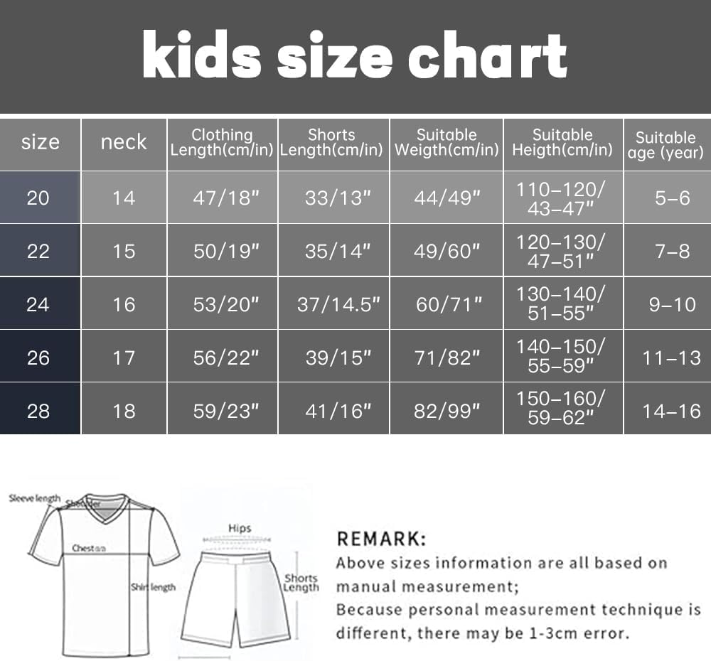 Ausgear 10 Soccer Jersey Kids/Adults Jersey,Football Training Jersey Fans Jersey,Soccer Shirt + Shorts + Socks Jersey Kit image number 1