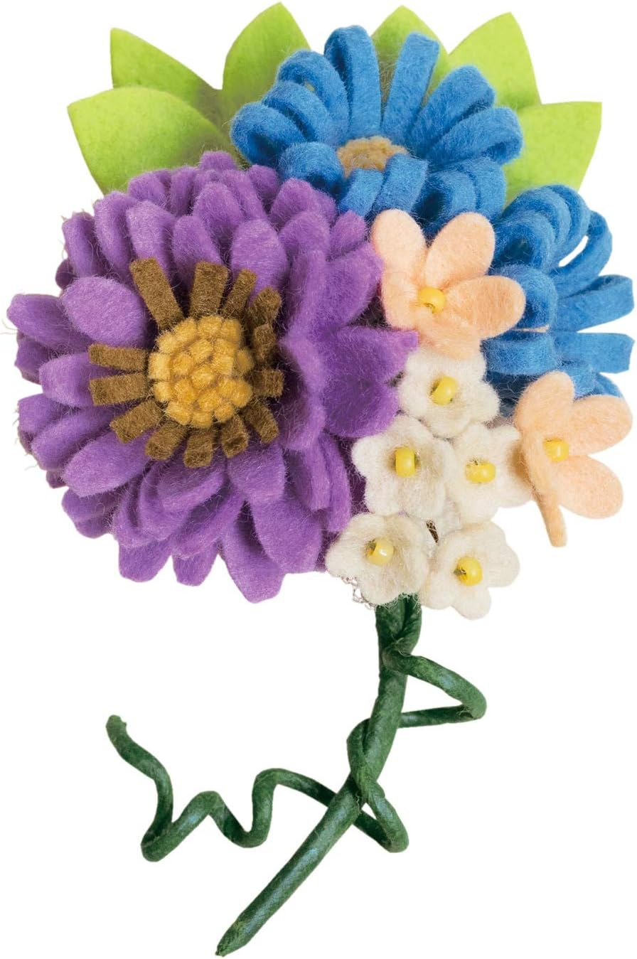 Sunfelt SFPOB-9 Flower Corsage Made with Pure Wool 100 image number 1