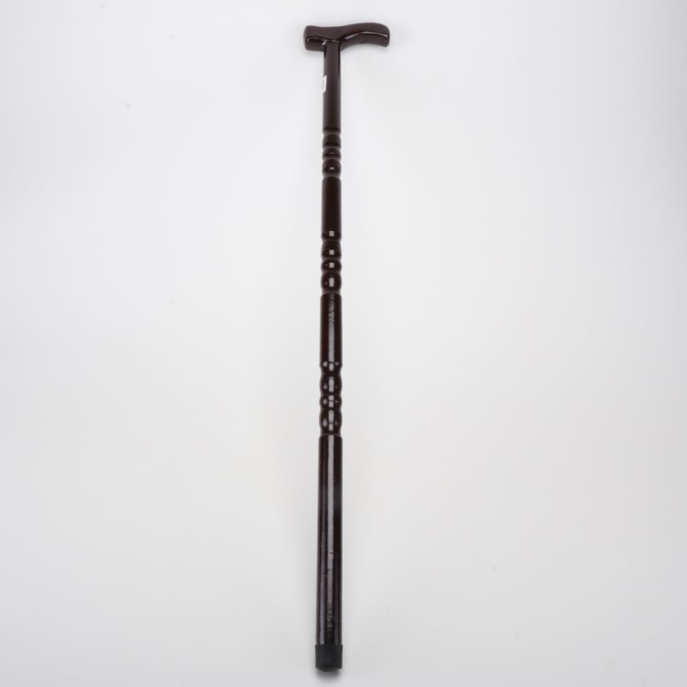 1St Care Brown Wooden Walking Stick, 90 Cm Length image number 1