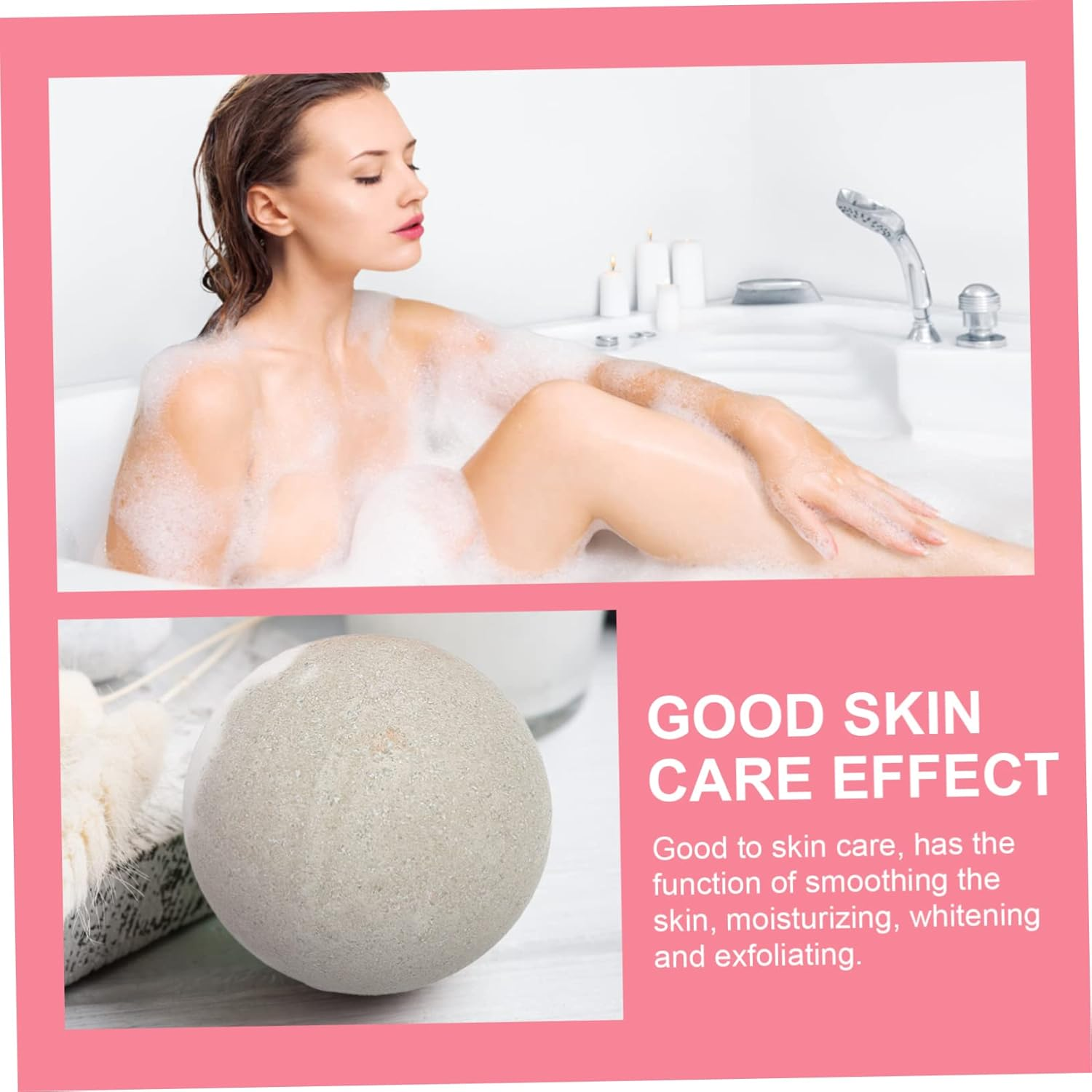 Baluue 6Pcs Essential Oil Bath Multi-Function Foot Soak for Relaxation and Skin Moisturizing Portable Household Spa Accessory Mixed Colors image number 1