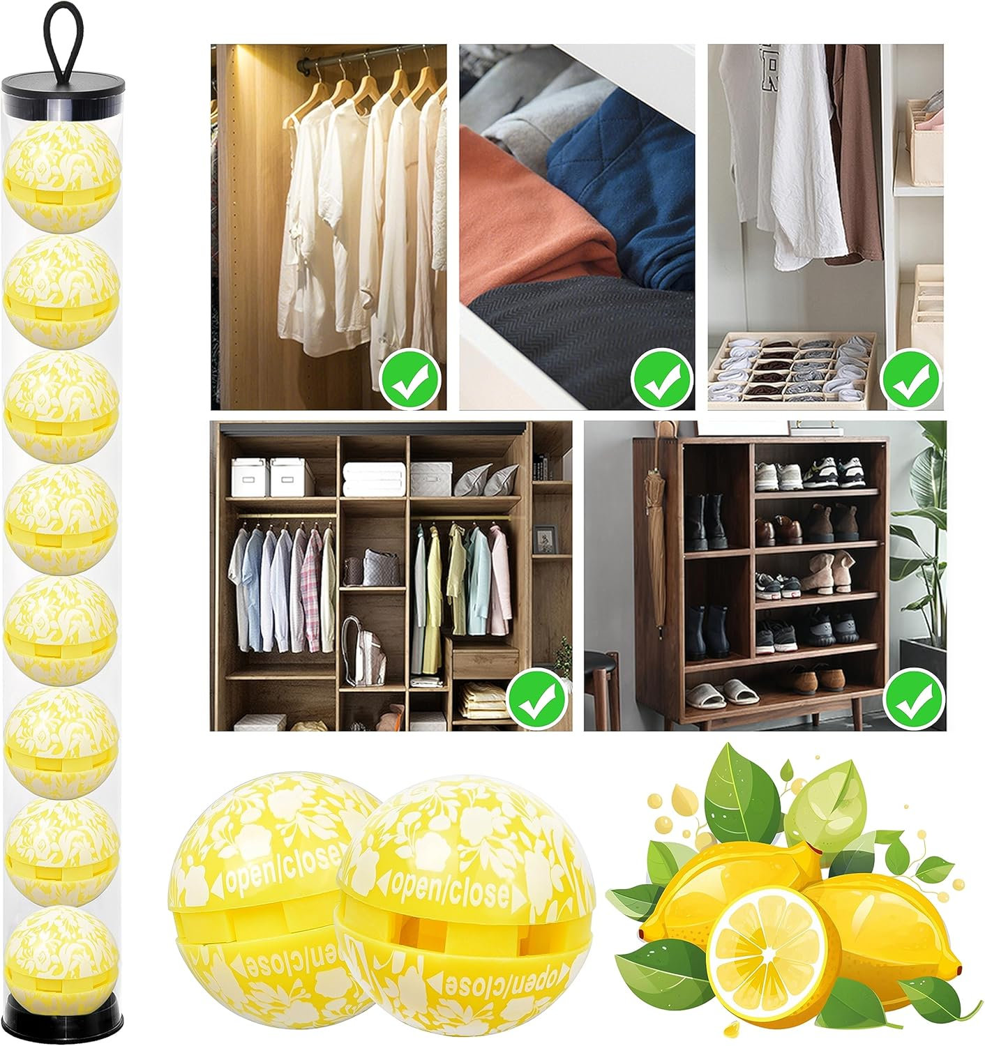 Eco-Fused Deodorizing Balls for Sneakers, Lockers, and Gym Bags (8 Pack) - Neutralizes Sweat Odor with Easy Twist Lock/Open Mechanism (Citrus Mania - 8 Pack) - Lavender (8 Pack) image number 3