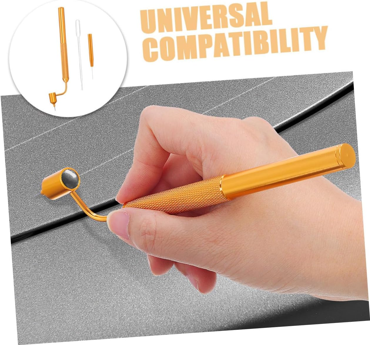 TIDTALEO 2 Sets Car Paint Scratch Repair Pen Precision Fine Line Paint Applicator Needle and Dropper for Rock Chip and Scratch Repair Automotive Touch-Up Kit image number 5