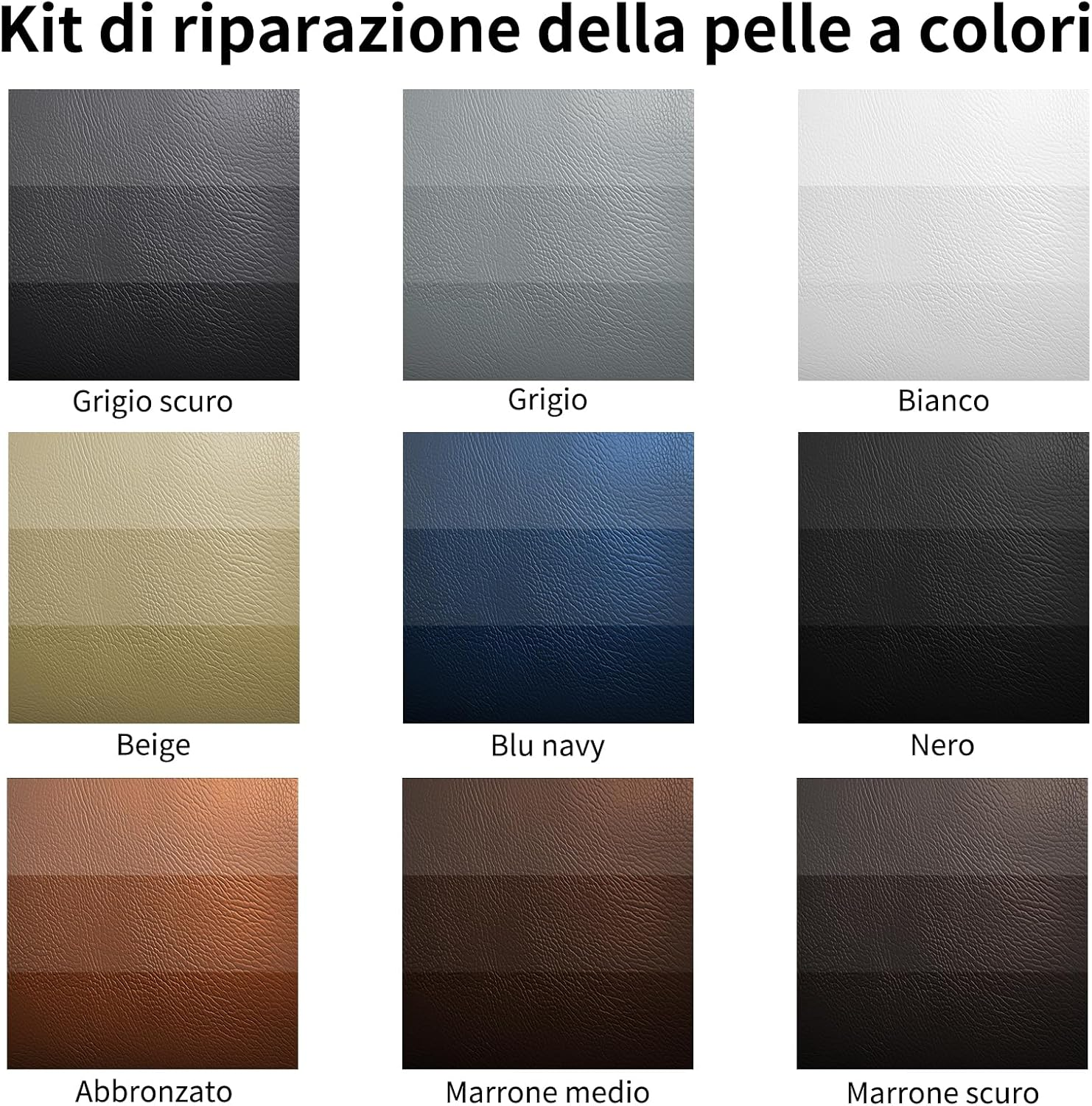 Leather Repair Kit Navy Blue, 250 Ml Liquid Leather Care for Leather Couch, Leather Paint, Faux Leather Repair Kit for Repairing Sofas, Vinyl Furniture, Car Seat, Saddle for Fading and Scratches image number 3