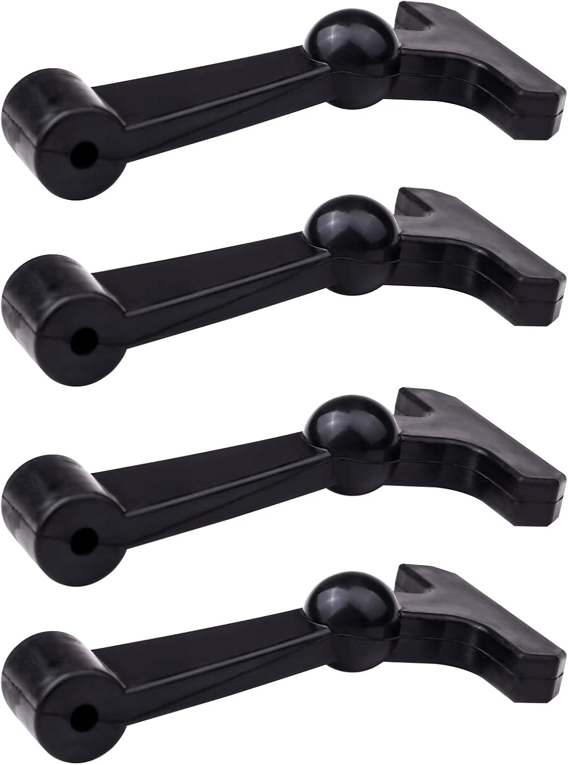 Gtpartes 4 Pcs Heavy Duty Cooler Latches Replacement Compatible with YETI Tundra RTIC and Other Related Coolers Lid Latch Parts Accessories Ergonomically Improved Design Black image number 6