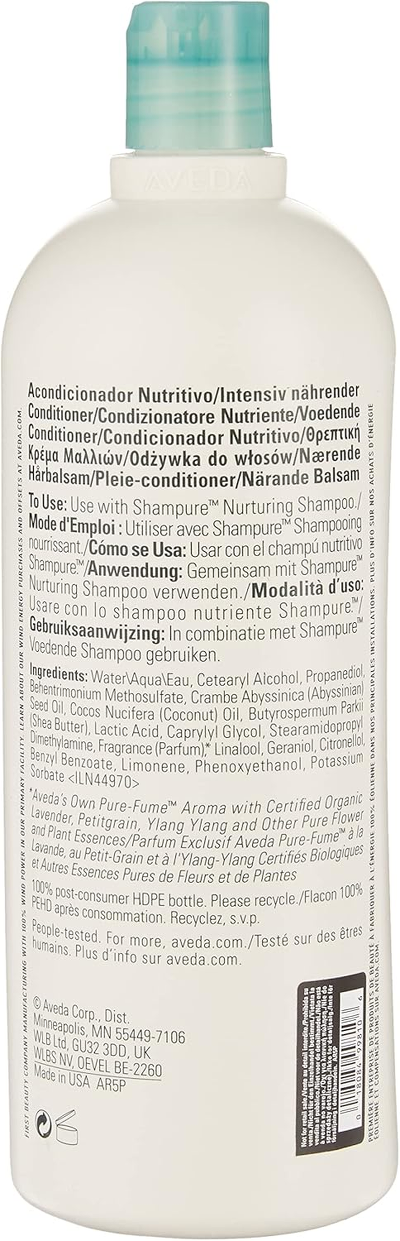 Aveda Shampure Shampoo Conditioner 33.8 Litre Duo New 2019 Packaging