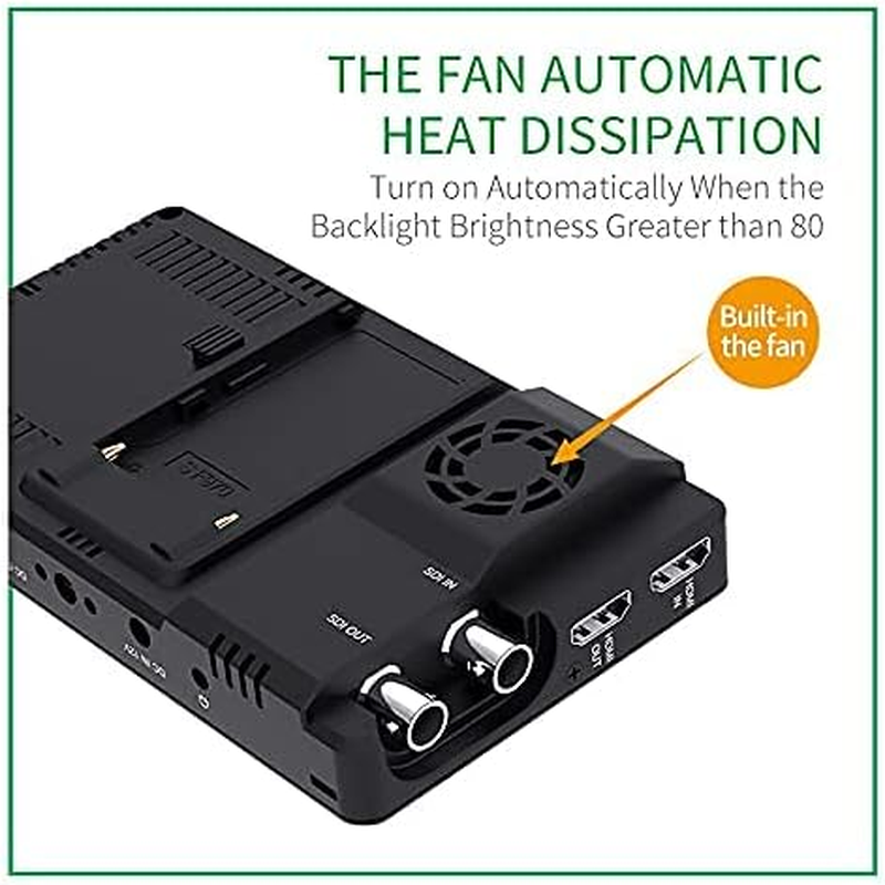 FEELWORLD LUT6 6 Inch Touch Screen Camera Field Monitor Bright 2600Nits 4K HDMI Input Output 3D LUT image number 1