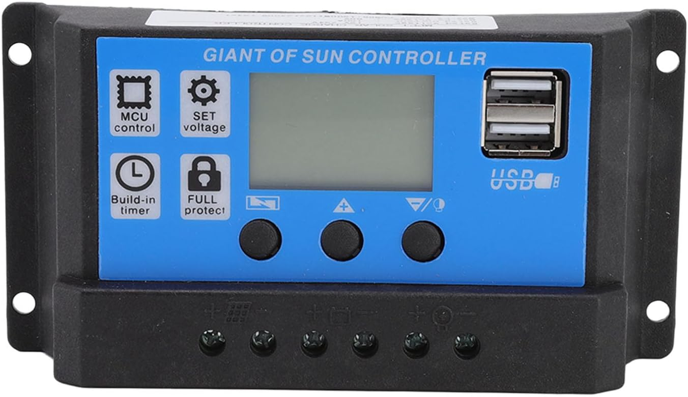 CHICIRIS Solar Panel System, Panel, Solar System, 600W 18V Kit 100A Battery Charger Controller Battery Charging Kit for Outdoor Farming image number 4