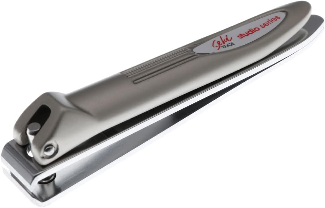SEKI EDGE SS-108 - Stainless Steel Straight Edge Nail Clipper image number 2