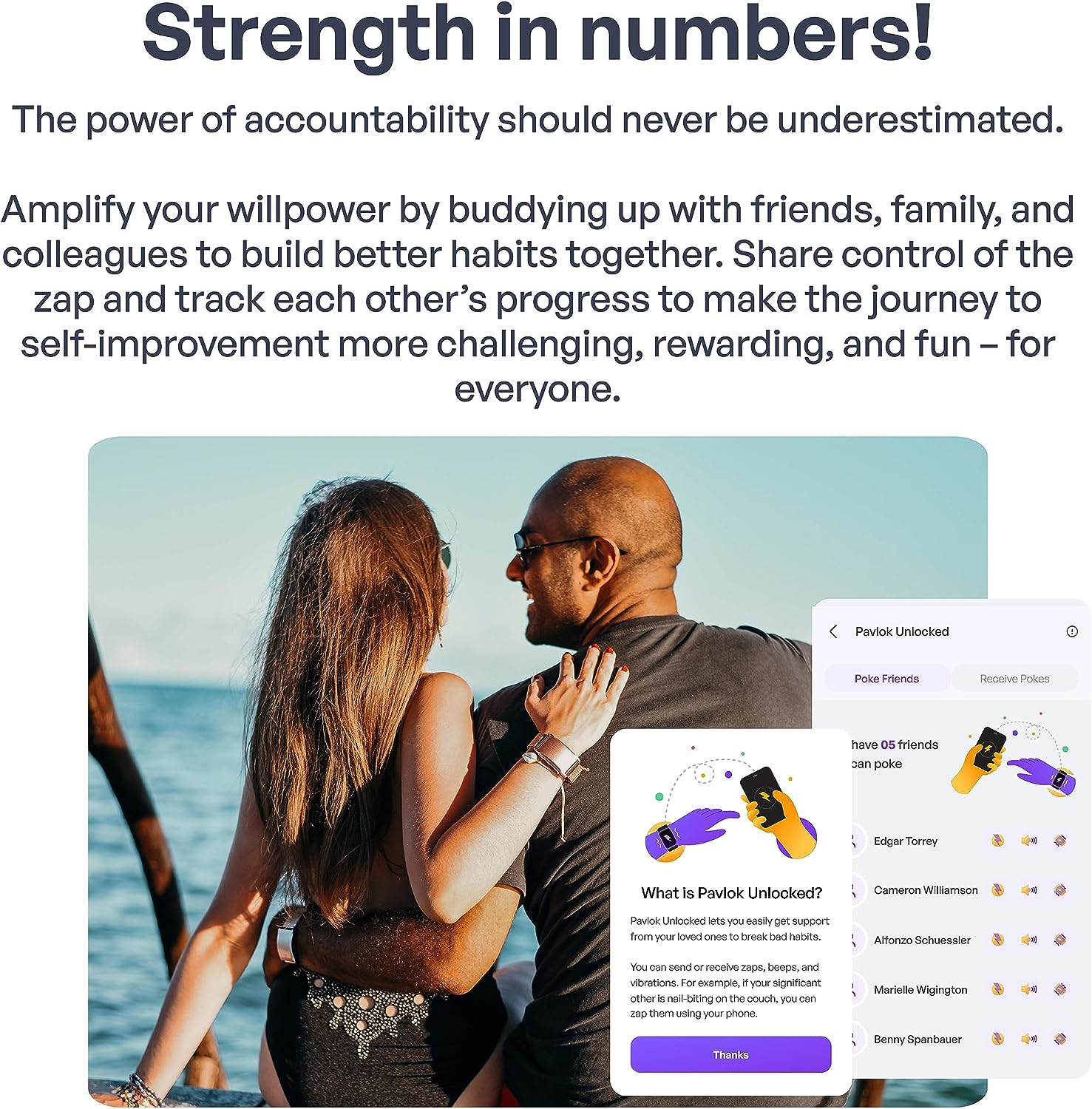 Pavlok 3 : a Mindfulness Coach on Your Wrist + Wearable Vibrating and Silent Alarm for Heavy Sleepers + Habit Trainer (Water Resistant Sports Edition) image number 1