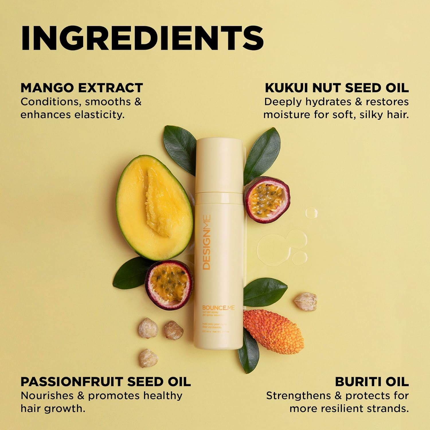 Design Me Bounce Me Curl Gel Spray 230 Ml image number 1