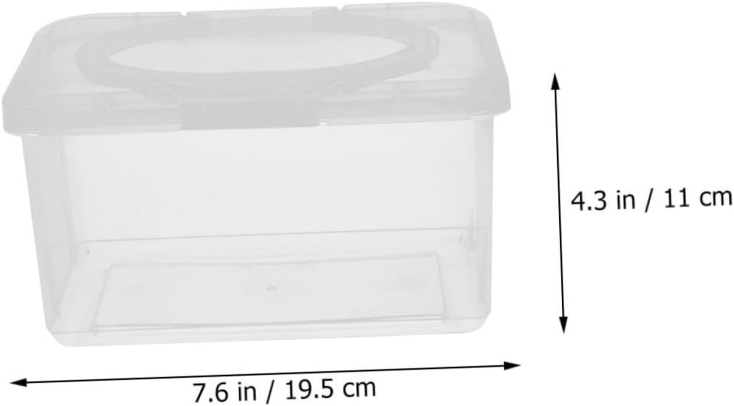 Wipe Dispenser for Bathroom Reusable Baby Wipe Container Storage Case Holder Baby Wet image number 6