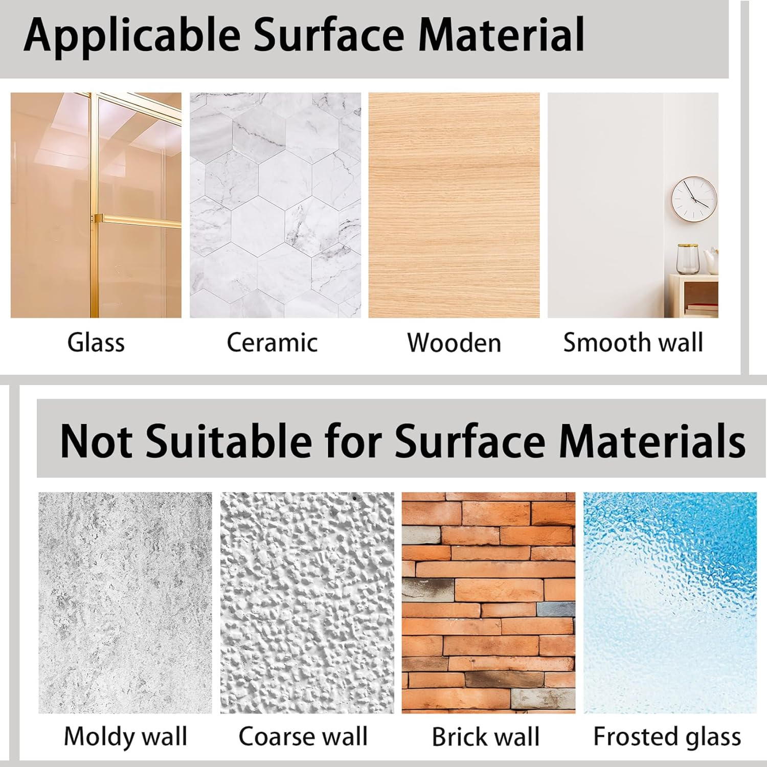 76 PCS Dog Paw Print Stickers Dog Paw Stickers Dog Bones Wall Decals Decals Peel and Stick, Removable Vinyl Animal Footprint Mural for Boys Girls Bedroom Decor Nursery Wall Decor image number 6