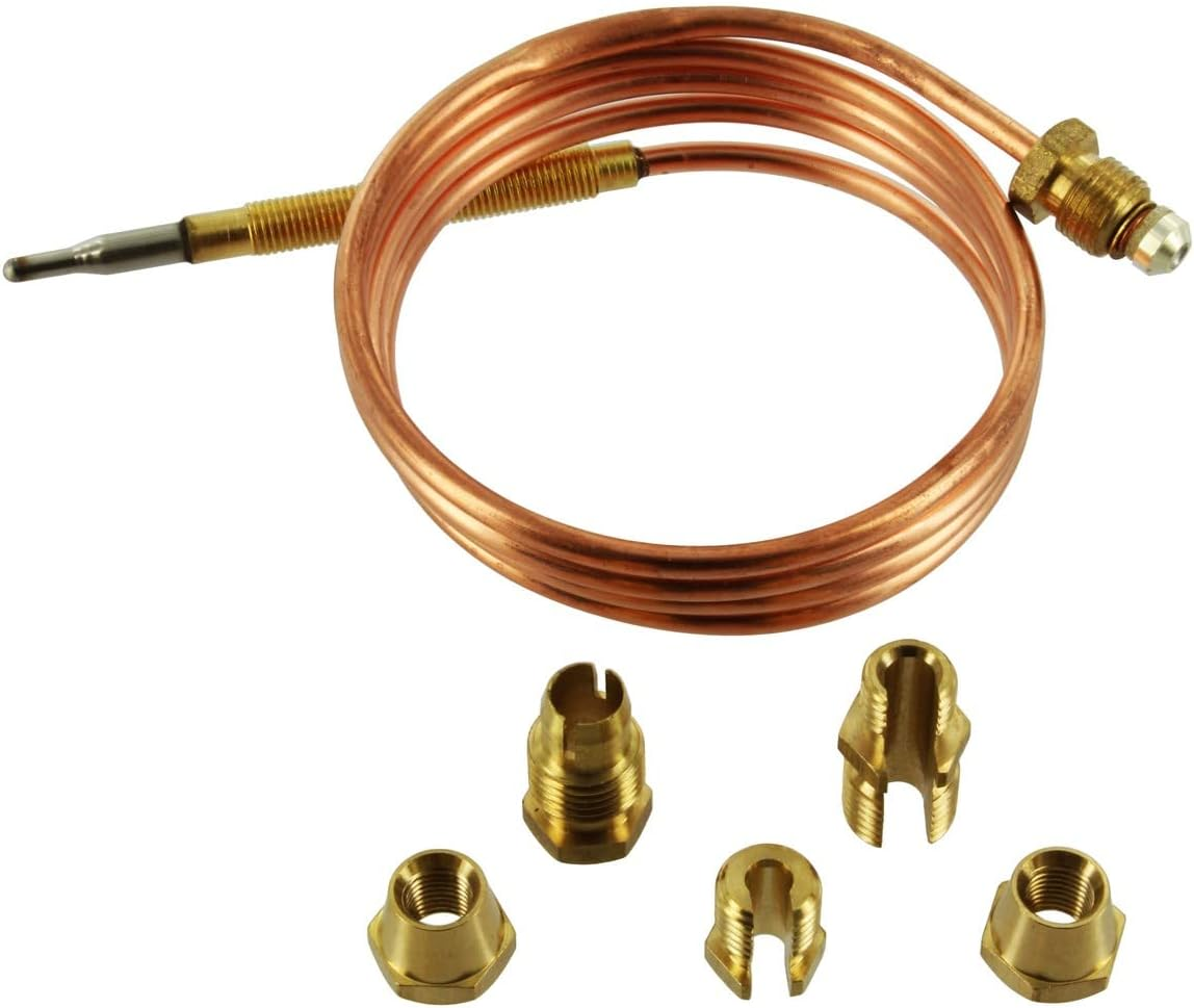 Europart Universal Gas Thermocouple Kit, 600 Mm, Copper, 14-UN-32 image number 2
