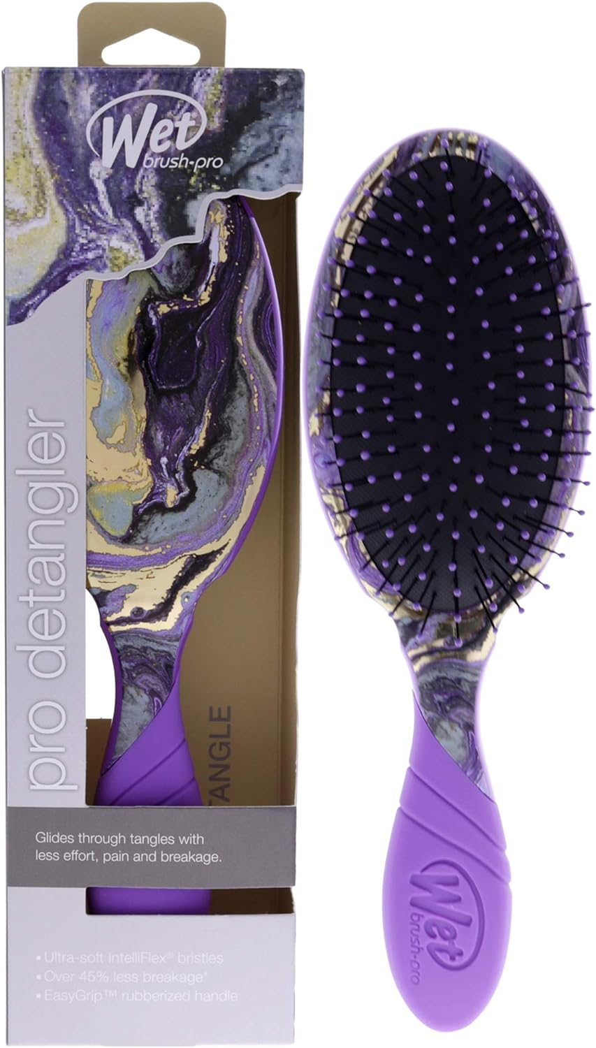 Wet Brush Pro Detangler Bright Future Brush - Purple by Wet Brush for Unisex - 1 Pc Hair Brush, image number 2