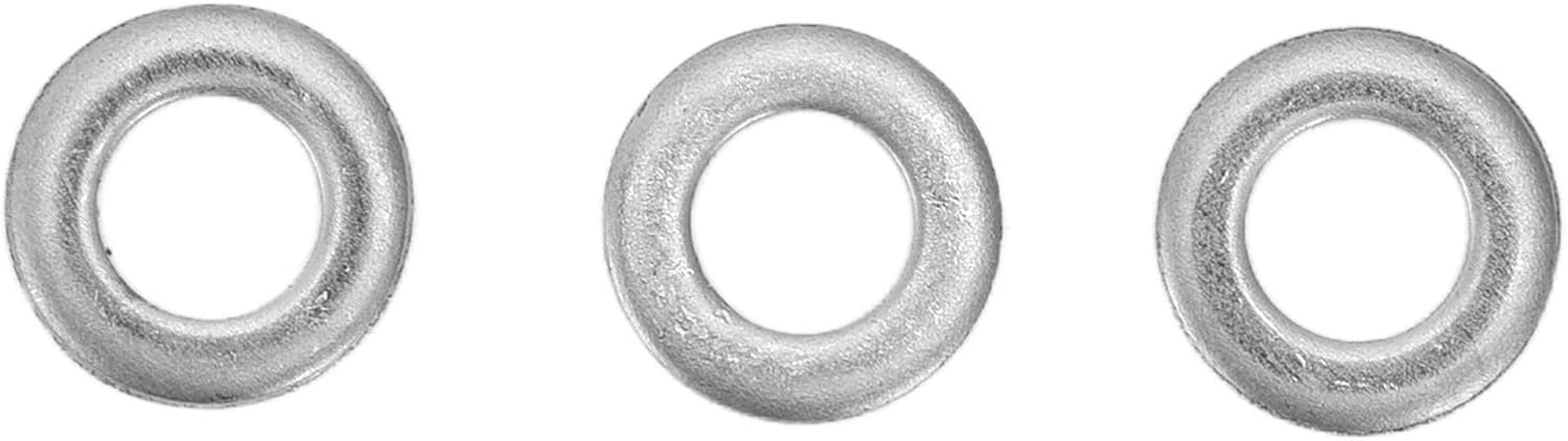 ANKROYU 120Pcs Flat Washer, Stainless Steel Flat Stainless Steel 4Mm ID 7Mm OD Accessory Set Kit, Hardware Washer, Washer Kit for Maintenance (4807-0407-1000) image number 3