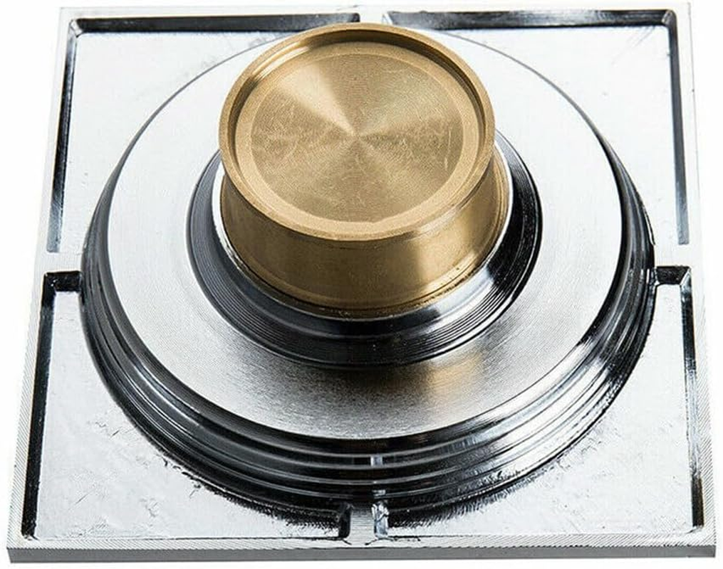 Tile Insert Floor Waste Shower Grate Drain Brass Bathroom Shower Kitchen AU image number 3