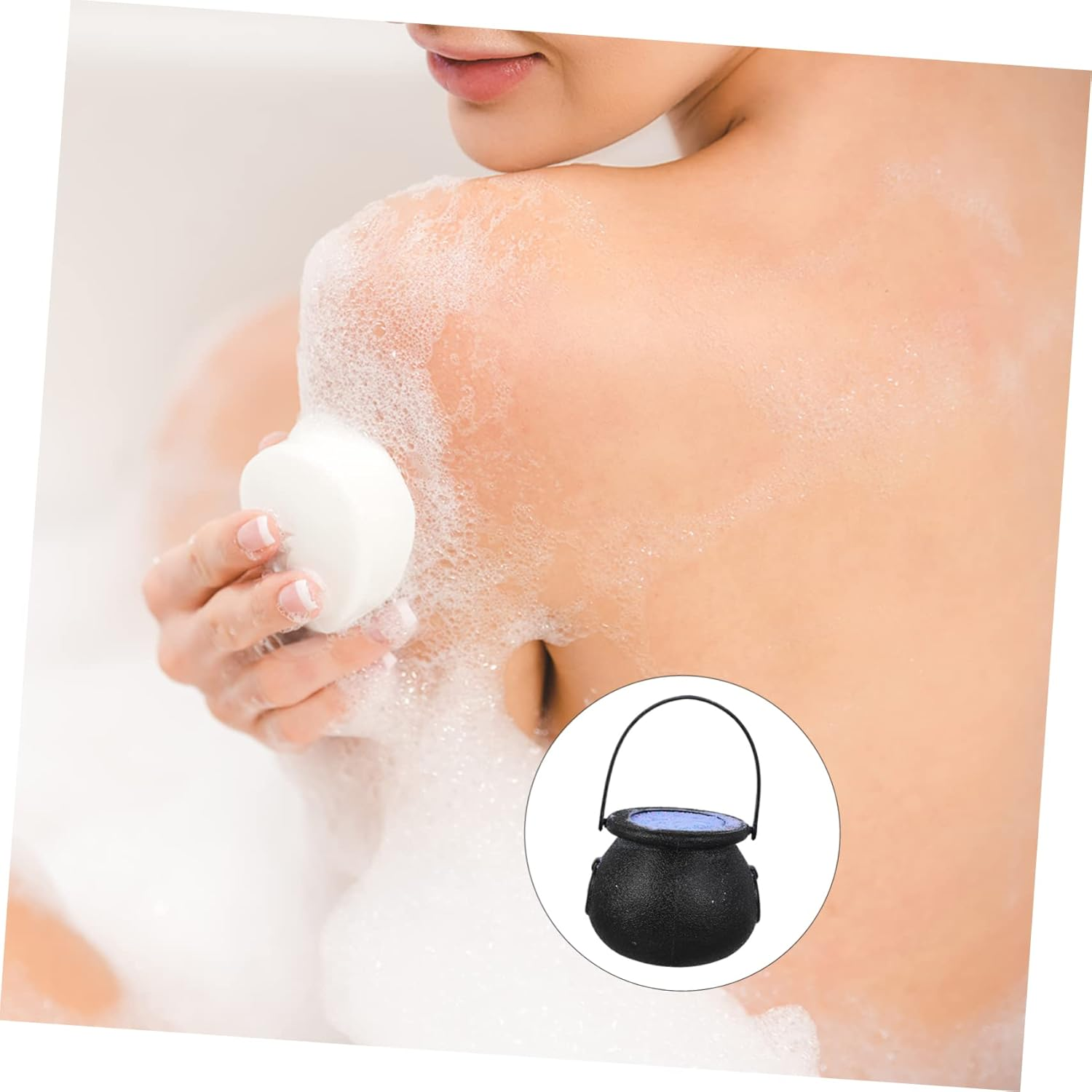 Healvian 2 Pcs Halloween Bath Toys Bathing Salt Balls Shower Balls Cozy Bathroom Decor image number 5