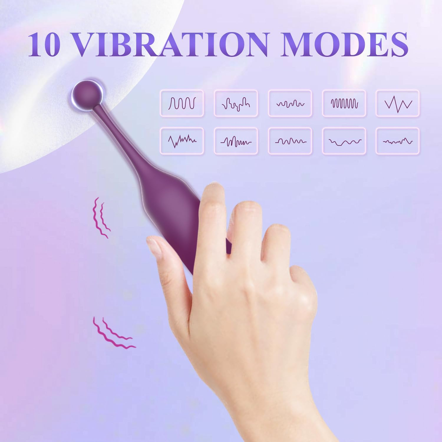 Clitoral Vibrator, Sex Stimulator Toy for Women Pleasure, Precision Targeted Nipple Mini Clit Bullet Vibrator with 10 Powerful Vibrations, Rechargeable Quiet Female Adult Toy for Advance Players