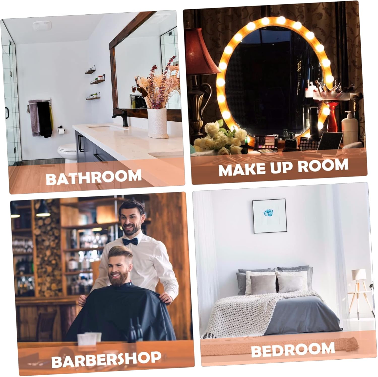 Ipetboom Bathroom Curling Iron Rack Wall-Mounted Curling Iron Support Hair Straightener Black Holder image number 3