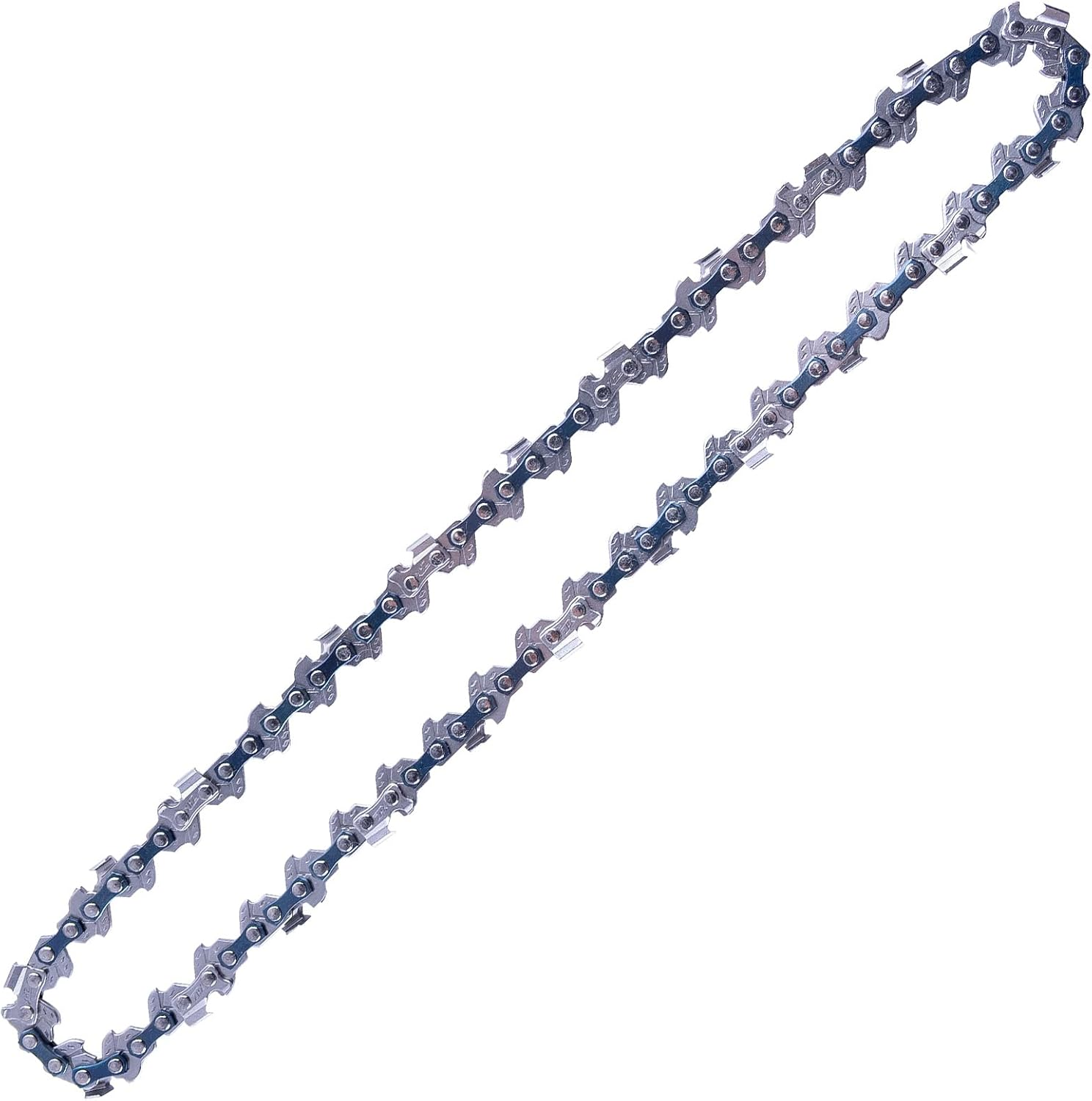 8 Inch Chainsaw Chain Replacement, 45 Drive Links .043" Gauge 1/4" LP Pitch Low-Kickback Fits Prunarbo PR-E8 8Inch Mini Electric Hand Saw Cordless for Wood Cutting Trimming Gardening Tool (Chain-1Pc)