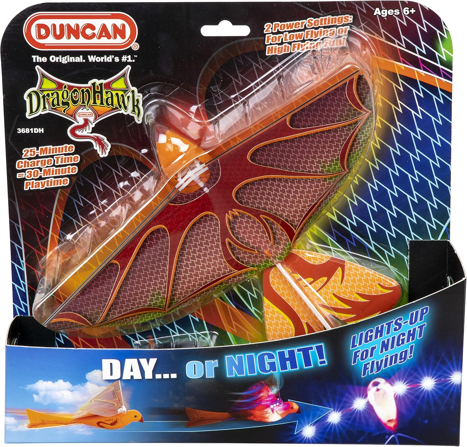 Duncan Duncan Dragon Hawk Light up Bird Toy