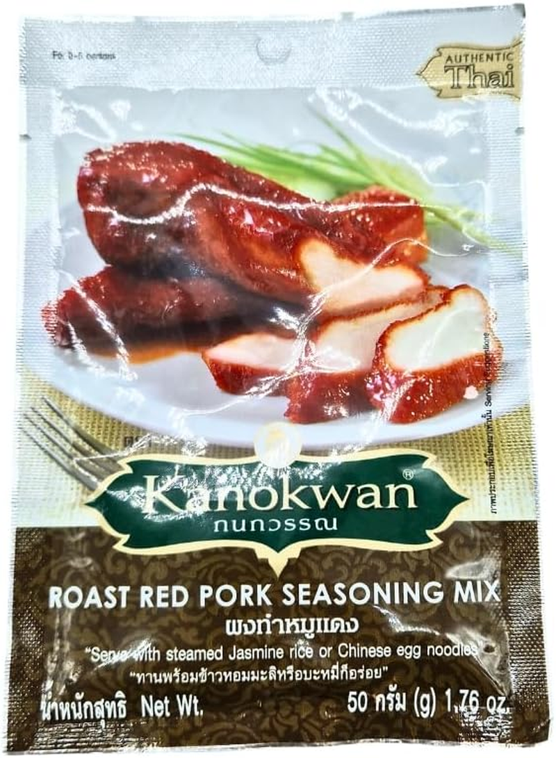 Kanokwan Roast Red Pork Seasoning Mix 50G image number 1