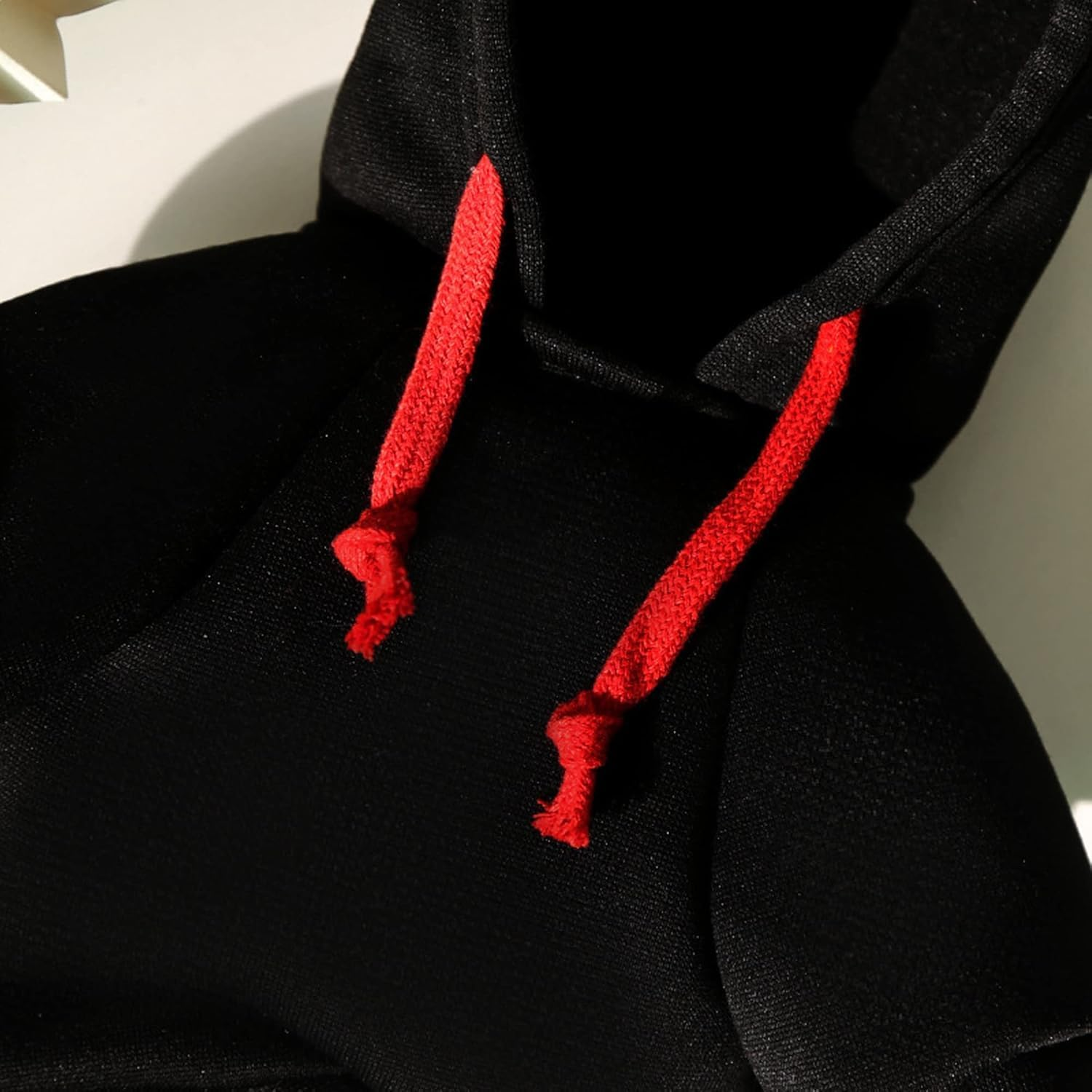 2 Pieces Dog Hoodie Love Foot Prints for Dog Clothes Holiday Festival Dog Dresses Puppy Hoodies Party Costumes Doggie Coat Cat Outfits Dog Sweatshirt for Small Dogs Cats Puppy Clothes (Black, M) image number 3