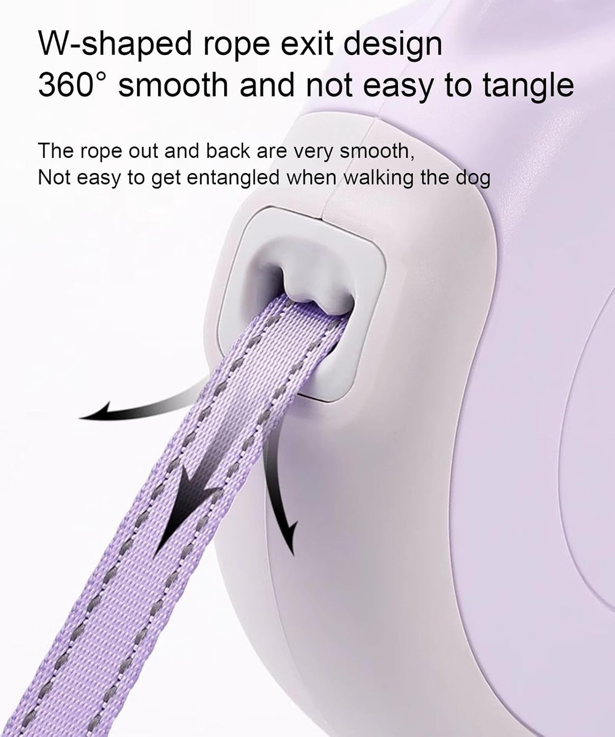 Retractable Dog Lead for Small Medium Dogs up to 20KG, Retractable Dog Leads, Extendable Dog Leads with Anti-Slip Handle, Anti-Tangled Strong Nylon Tape,D-5M/25Kg