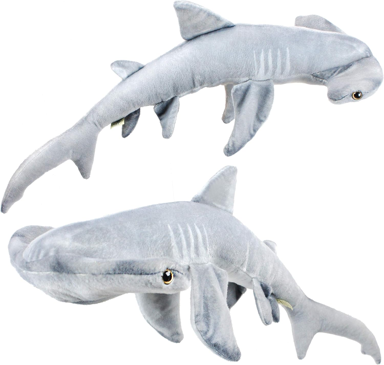 VIAHART MC the Hammerhead Shark - 31 Inch Stuffed Animal Plush - by Tigerhart Toys image number 4