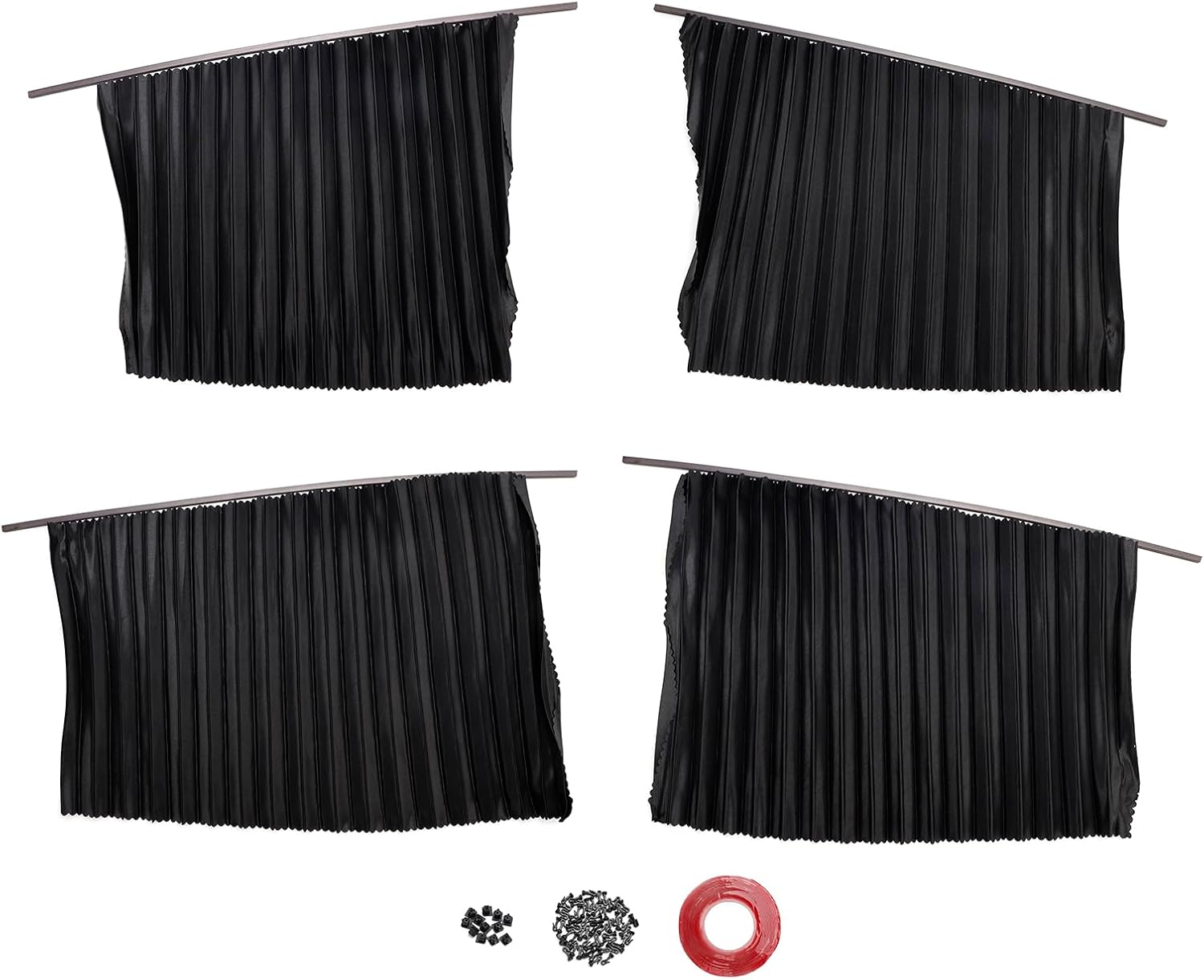 Areyourshop Car Side Window Sun Shade Car Privacy Sunshade，Privacy Curtains with Thermal Insulation Protection，For Breastfeeding Taking a Nap Changing Clothes Camping Gray