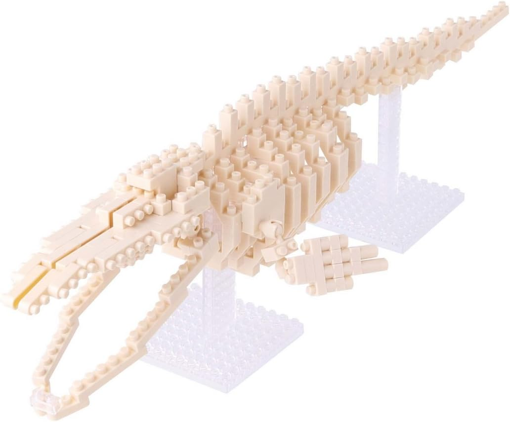 Nanoblock Blue Whale Skeleton image number 3