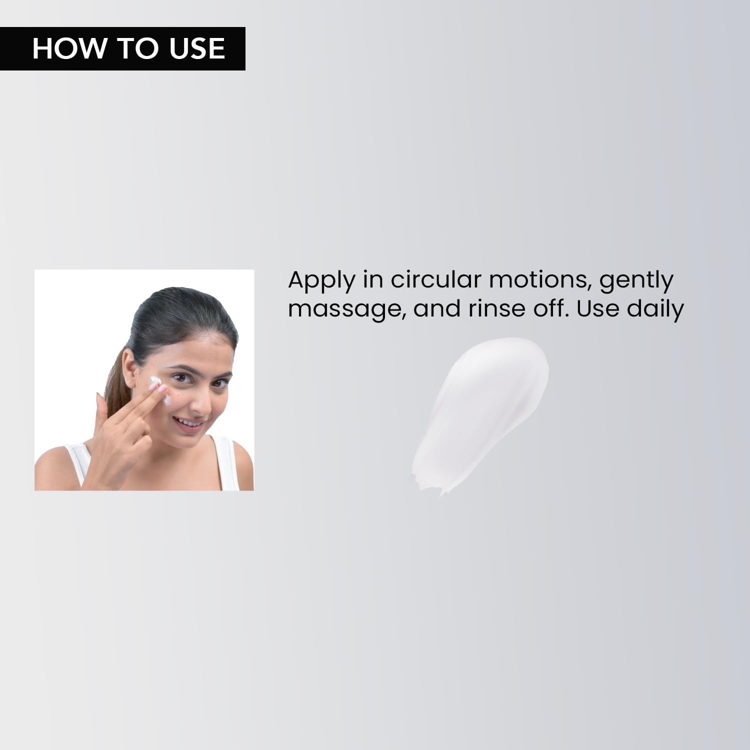 O3+ Brightening and Whitening Face Wash with Cucumber and Aloe Vera Extracts, 50G image number 3