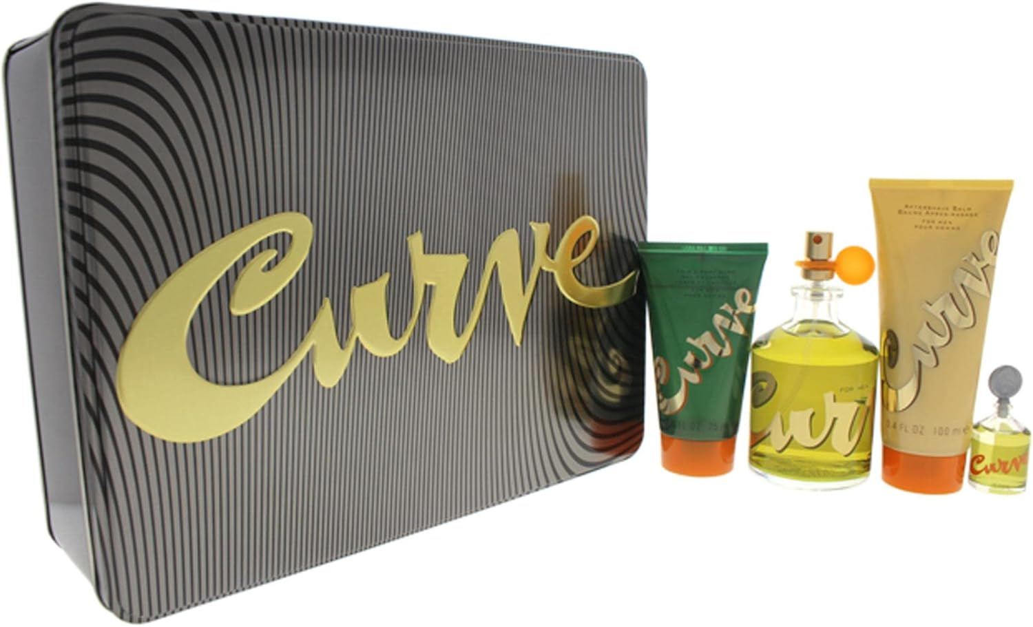 Liz Claiborne Curve 4 Piece Gift Set for Men