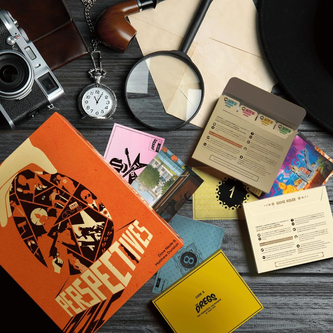 Space Cowboys Perspectives: Cooperative Mystery Game for 2-6 Players, Ages 14+