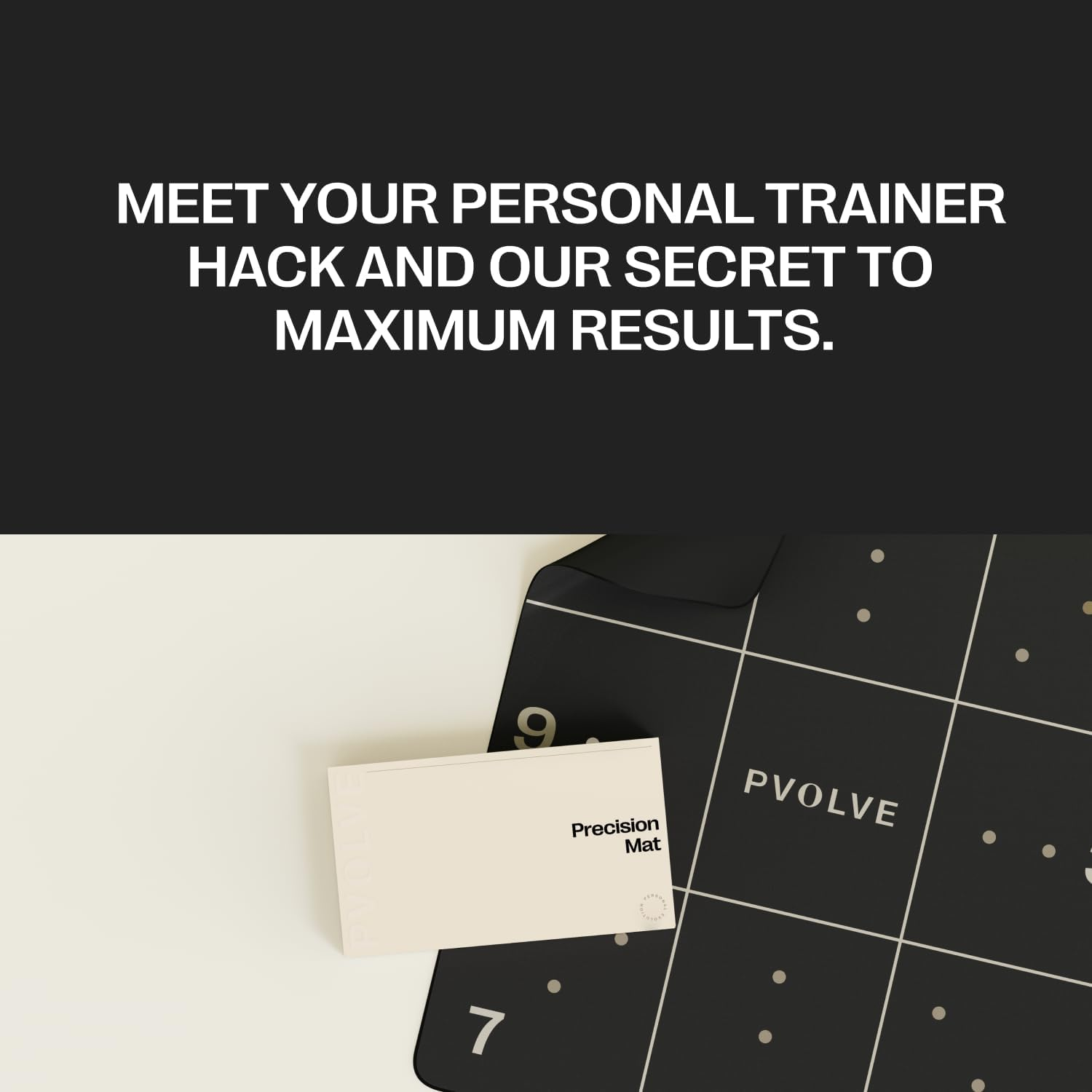 P.Volve Precision Mat, Exercise Mat for at Home Workouts image number 3