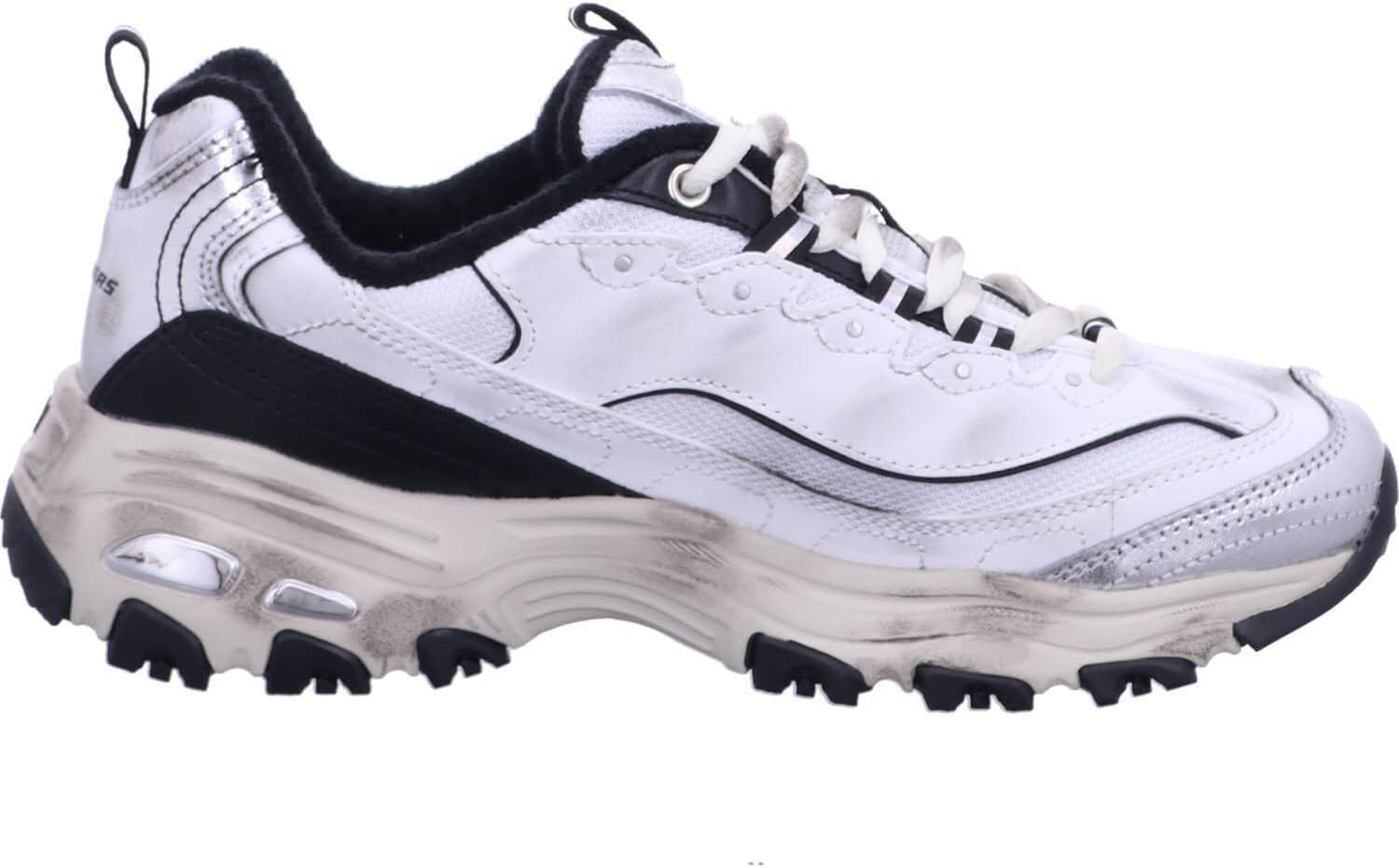 Skechers Cosy Y Elegant Sporty Women'S D'Lites Vintage Vision Black