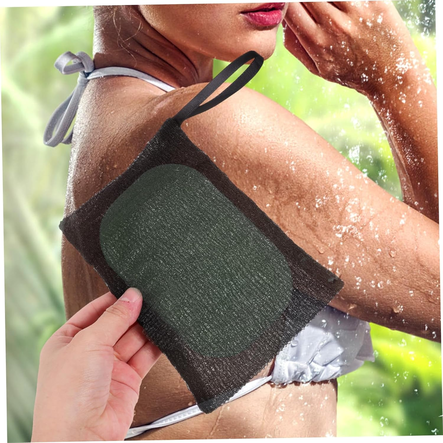 VINTORKY 6Pcs Eco- Pouch for Bar Soap Travel Organic Mesh Design for Face Body Hands image number 5