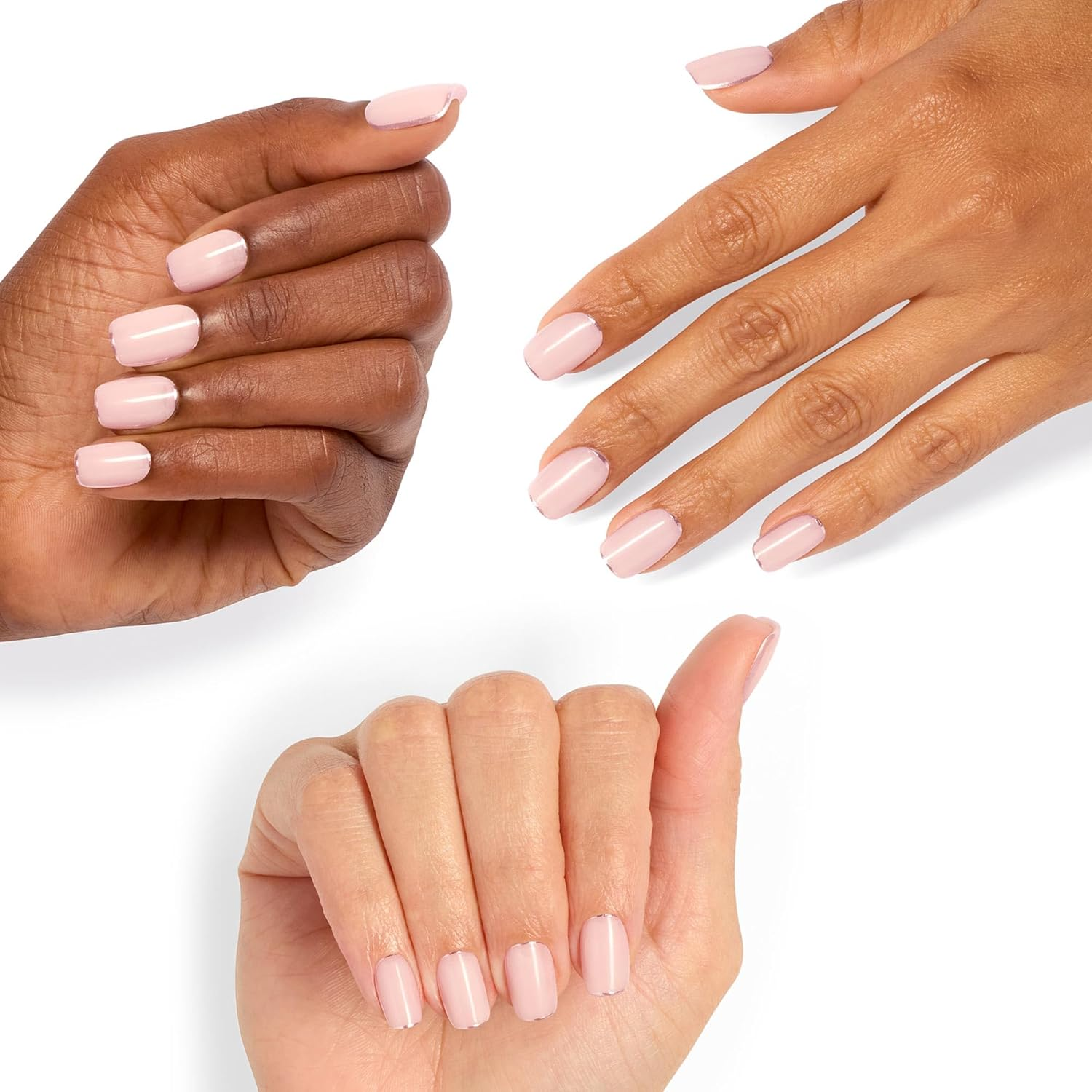 OPI Xpress/On Press on Nails, up to 14 Days of Wear, Gel-Like Salon Manicure, Reusable, Vegan, Sustainable Packaging, with Nail Glue, Vision-Airy Fairy