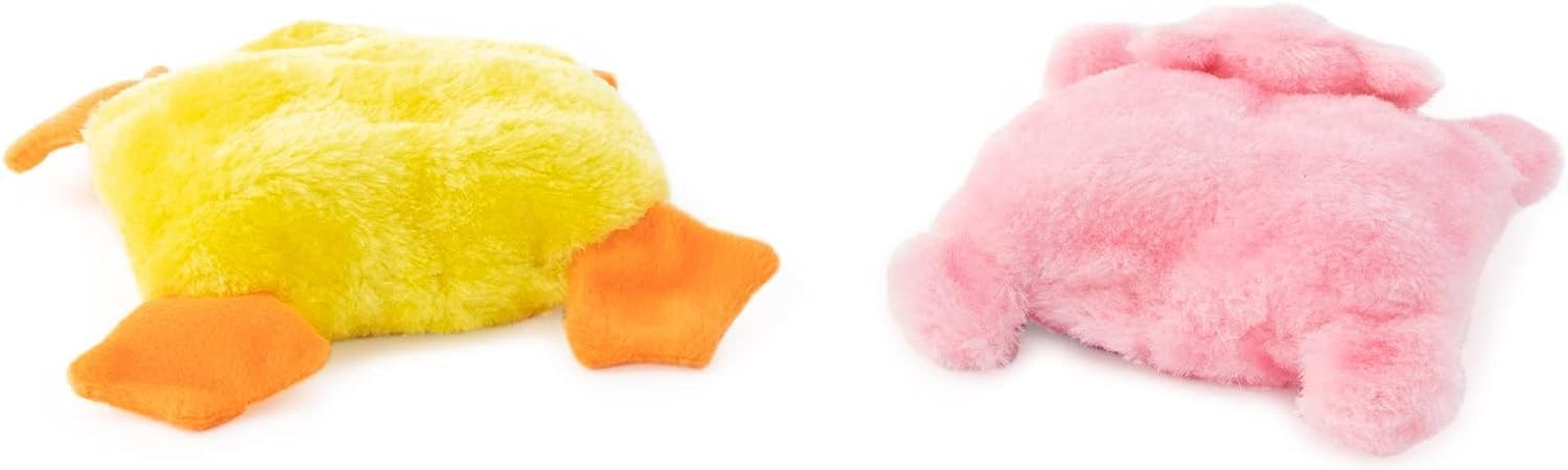 Zippy Paws No Stuffing Plush Dog Toy, 2 Count