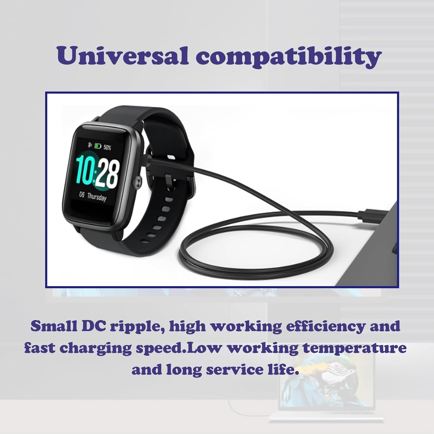 Cable for Shokz Openrun, 2Pcs Cord for Shokz Charger, USB Charger Compatible for Aeropex AS800, Shokz Openrun Pro, Openrun, Openrun Mini, Opencomm Bone Conduction Headphones, Magnetic Charging Cable image number 5