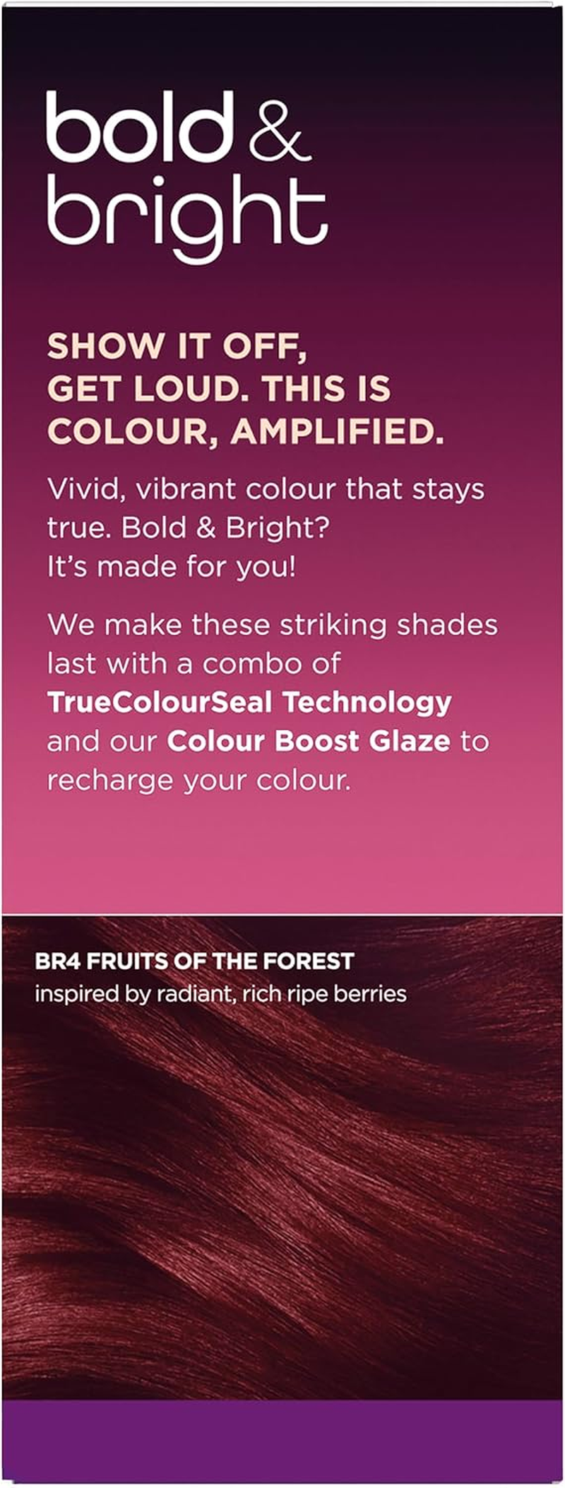 Clairol Bold & Bright Permanent Hair Colour BR4 Fruits of Forest image number 3