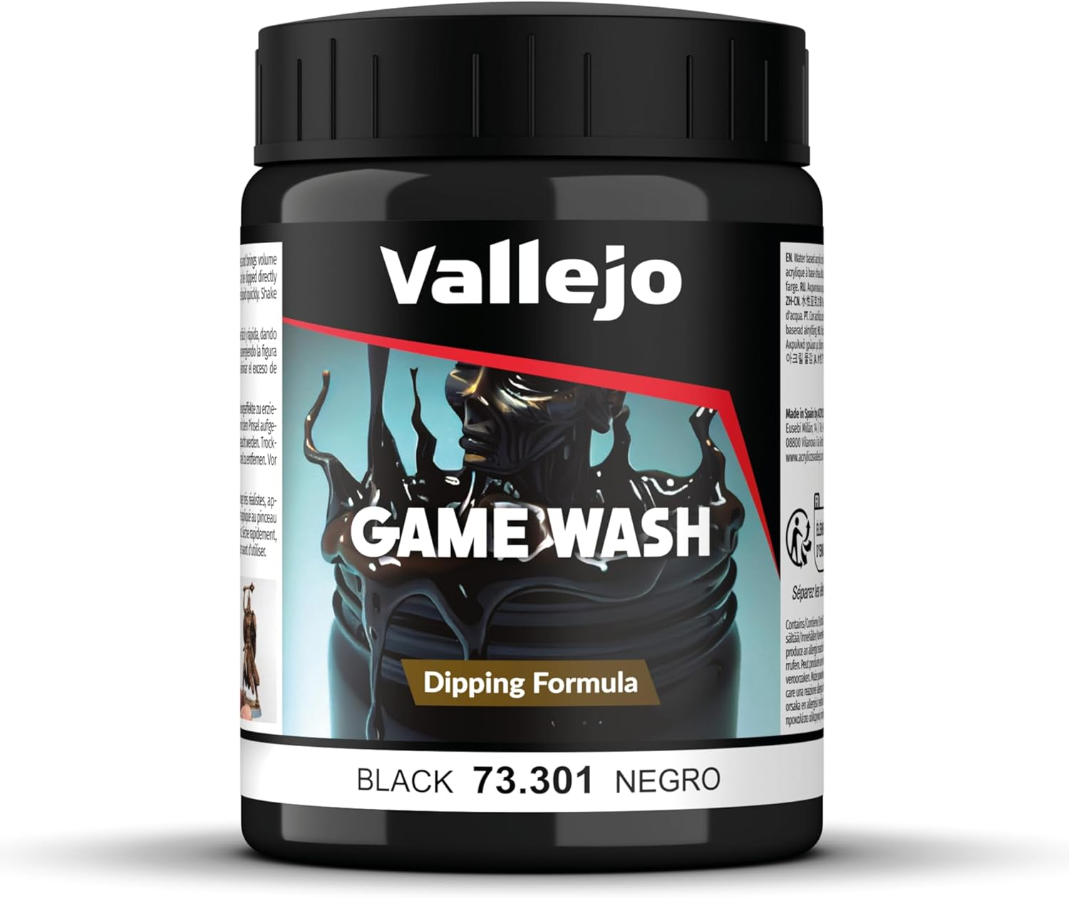 Vallejo Game Colour Wash Paint, Sepia, 200 Ml