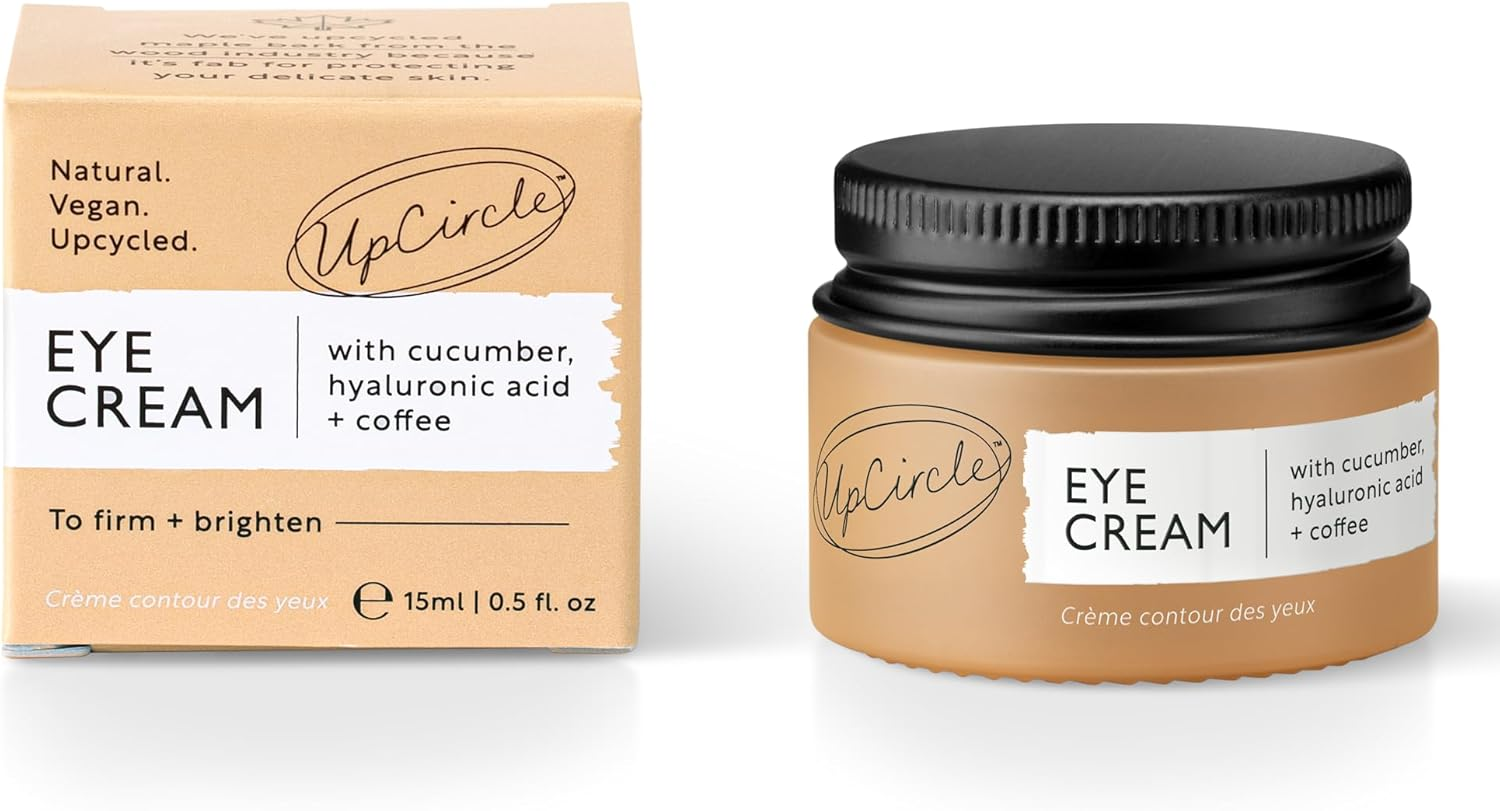 Upcircle Hyaluronic Acid and Coffee Eye Cream 15 Ml