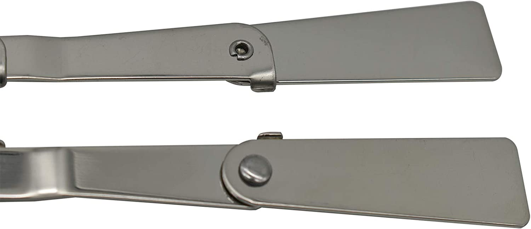 Maydahui 6 PCS Foldable Spoon Fork Portable Camping Cutlery SUS 18/10（304）Stainless Steel Spork Multi-Functional Folding Fruit Forks for Travel Outdoors Tableware Hiking Survival Camping image number 5