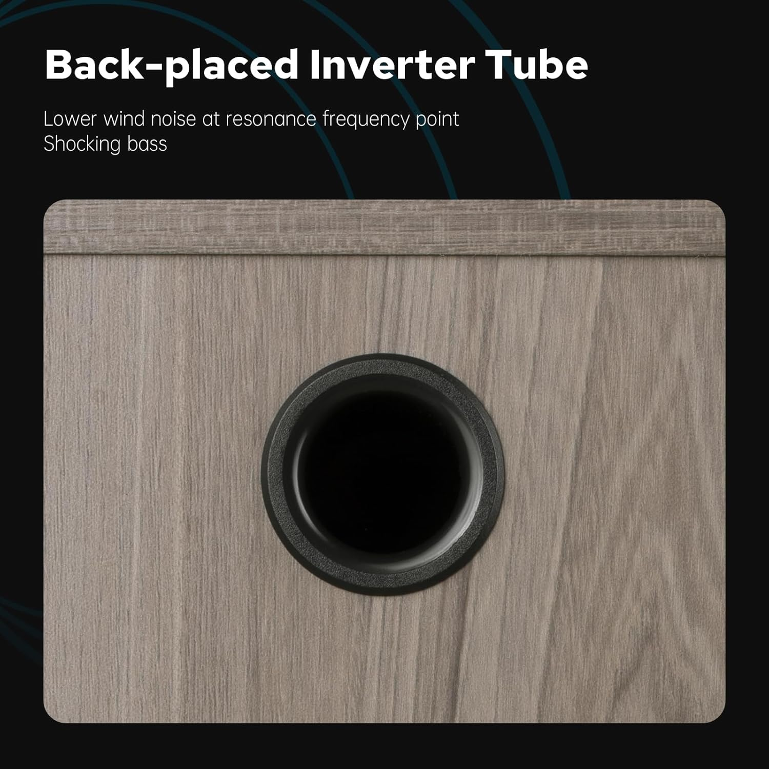 Hivi-Swans Oasis Passive Speakers, 2-Way Bookshelf Speakers for Desktop Stereo or Home Theater Surround Sound image number 2