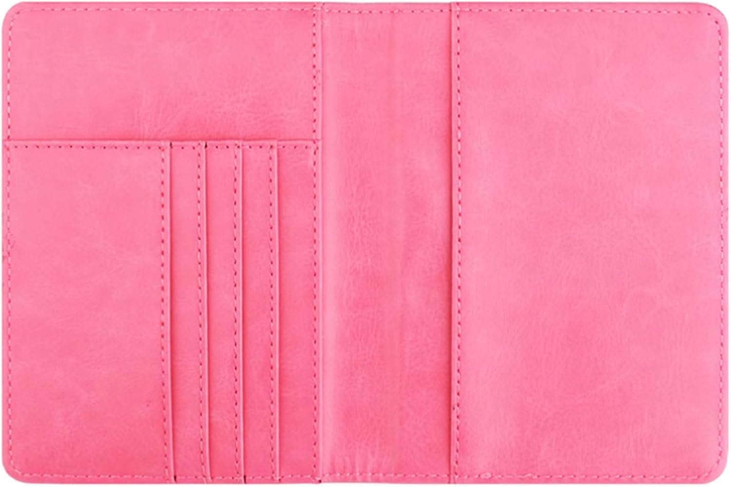 Australian Passport Cover Anti-Magnetic PU Leather Holder Bank Card Airplane Wallet Passport Sleeve(Pink) - Pink image number 3