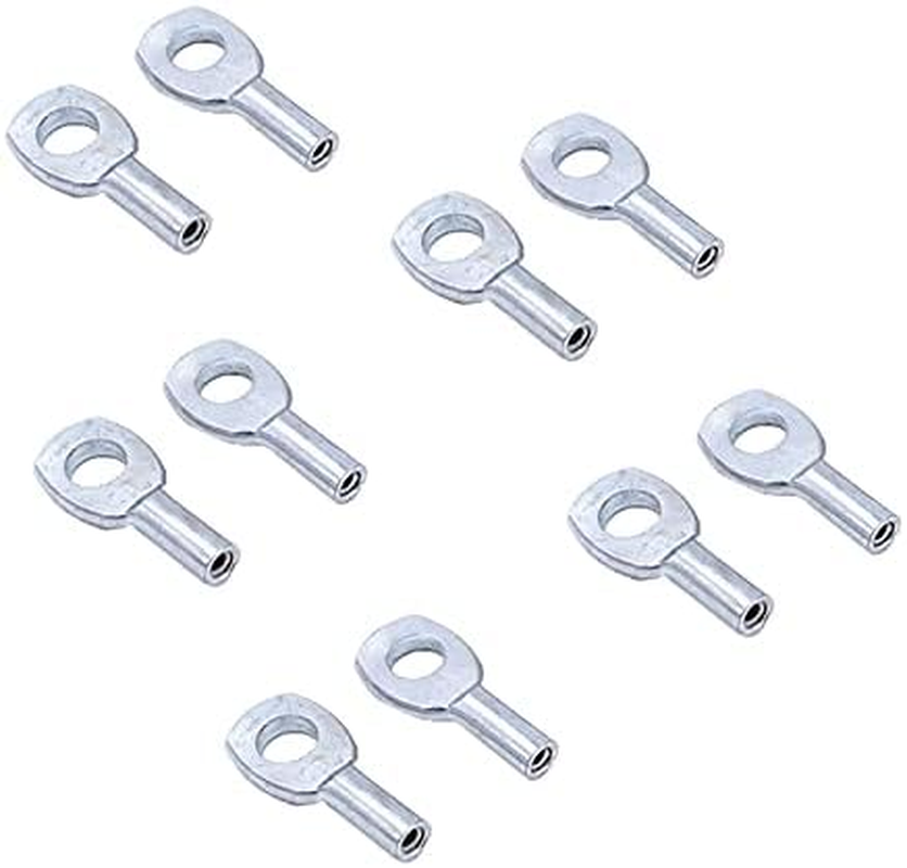 J Bryant Gym Machine Accessories for 5Mm/6Mm Cable Ball Stopper Interface Port Components Fitness Equipment Wire Rope Port Joint Replacement Parts for Home Gym Machine Use