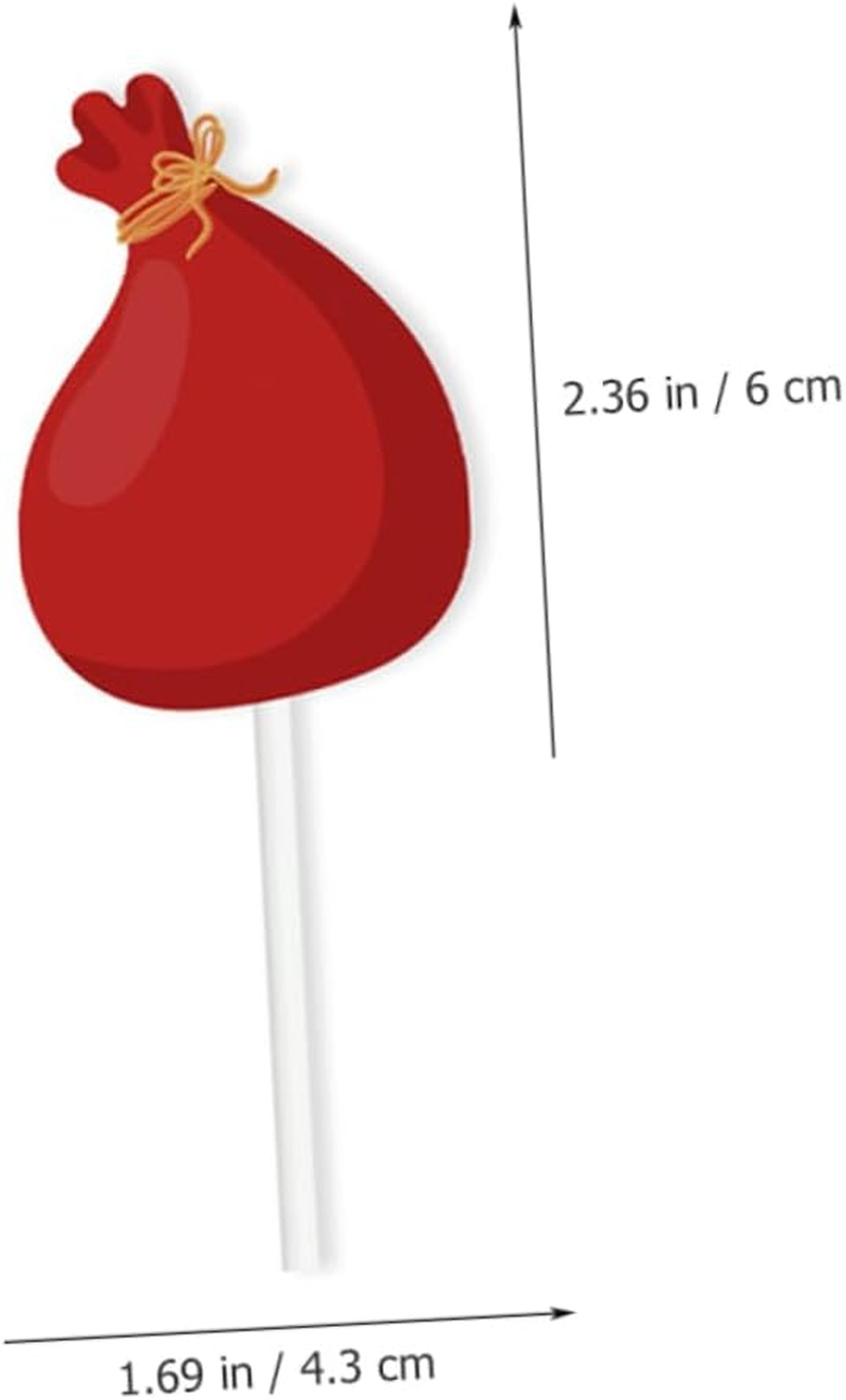 Merry Christmas Themed Cake Decorations Set 2 Pack 24Pcs Cupcake Topper Snowman Reindeer Cupcake Picks Cake Ornaments image number 4