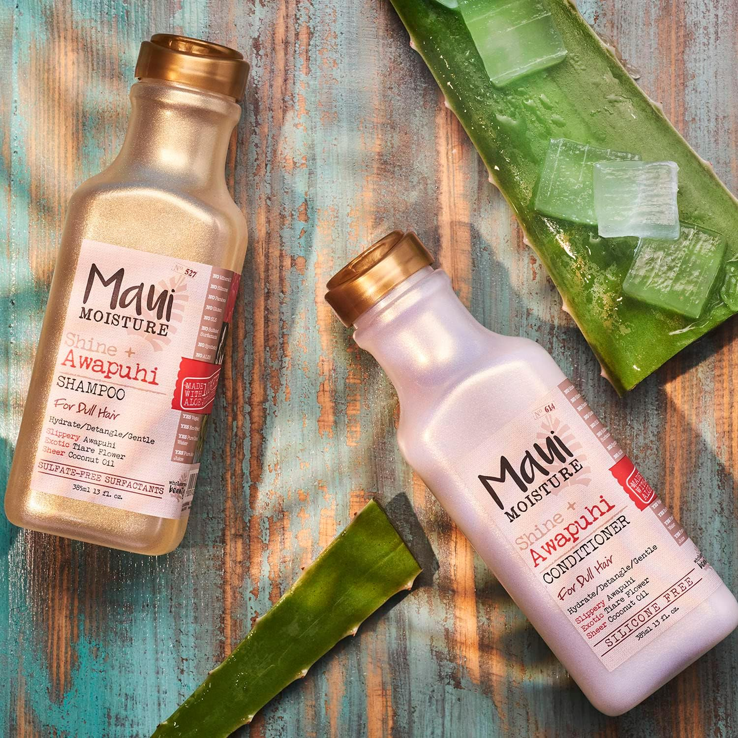 Maui Moisture Shine plus Awapuhi Conditioner 385 Ml image number 5