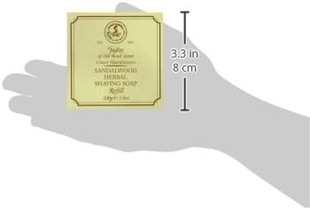 Taylor of Old Bond Sandalwood Herbal Shaving Soap Refill - 100G image number 4